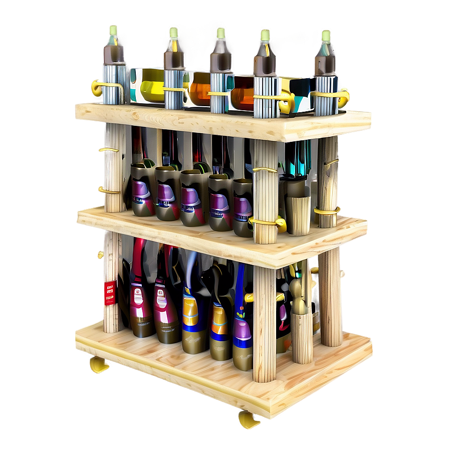 Handmade Wood Shelf Crafts Png Kmi51 PNG Image