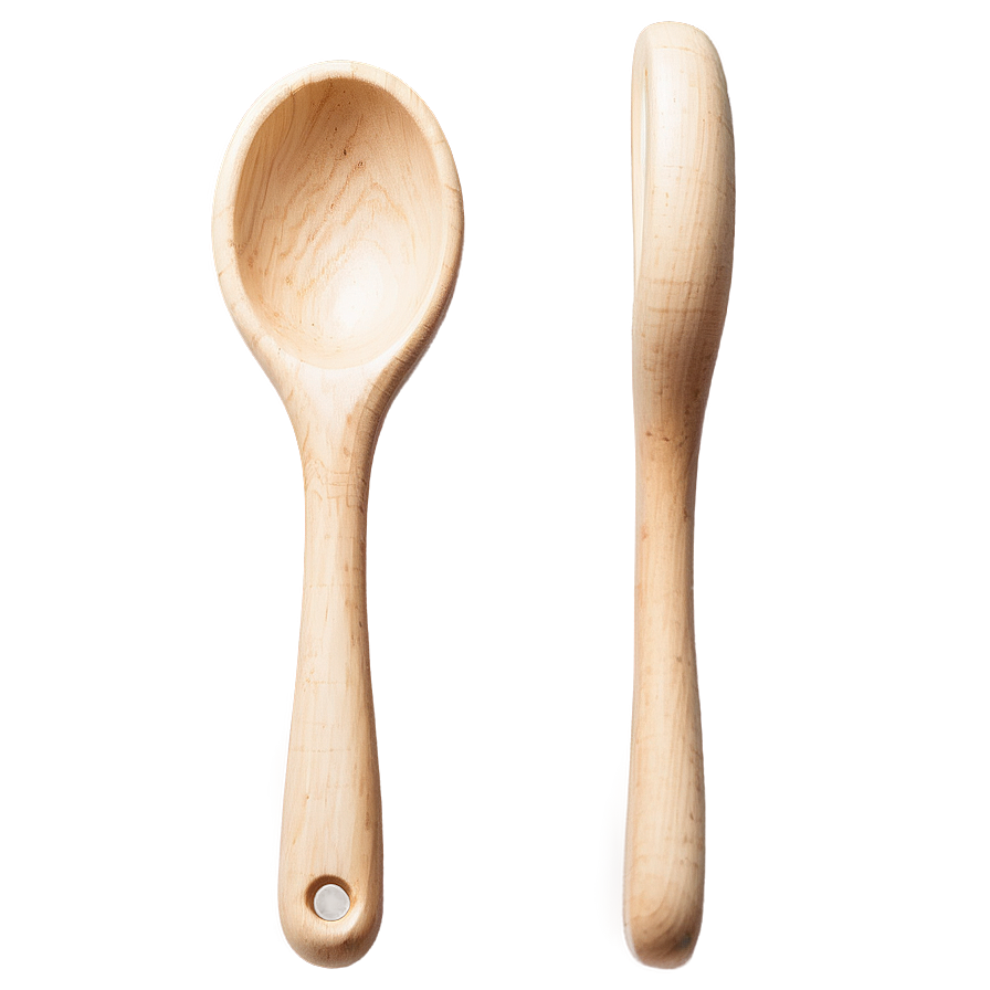 Handmade Wooden Spoon Png Qwe10 PNG Image