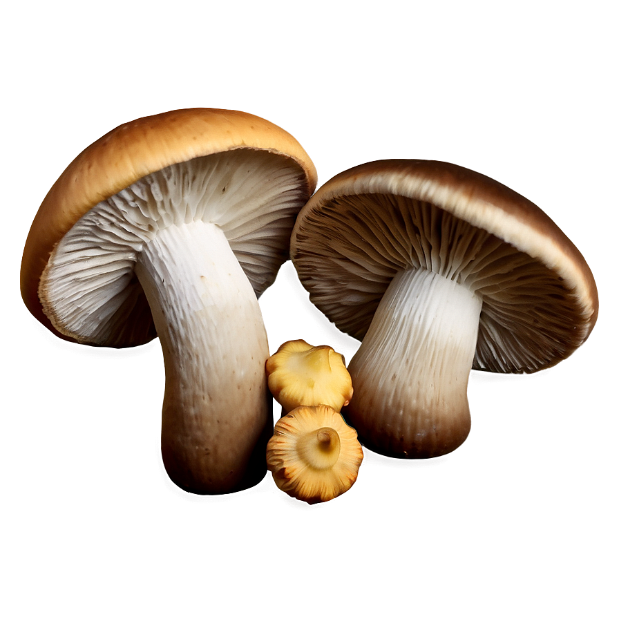 Handpicked Mushrooms Png Ecm70 PNG Image