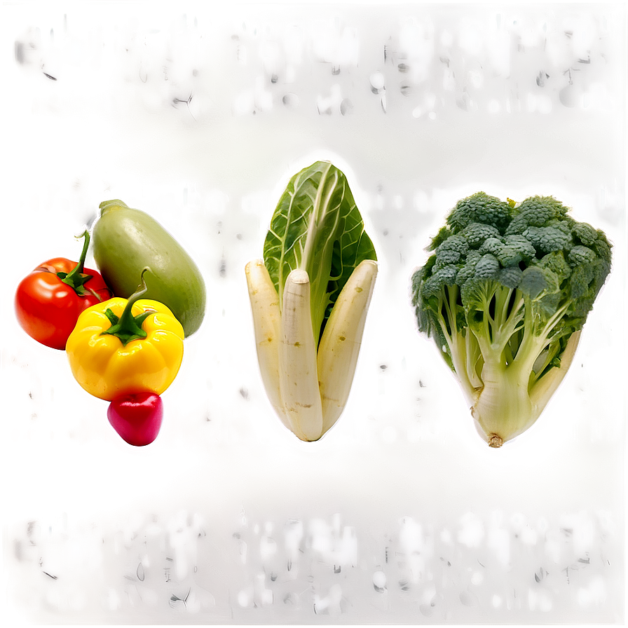 Handpicked Vegetables Set Png Rjj PNG Image