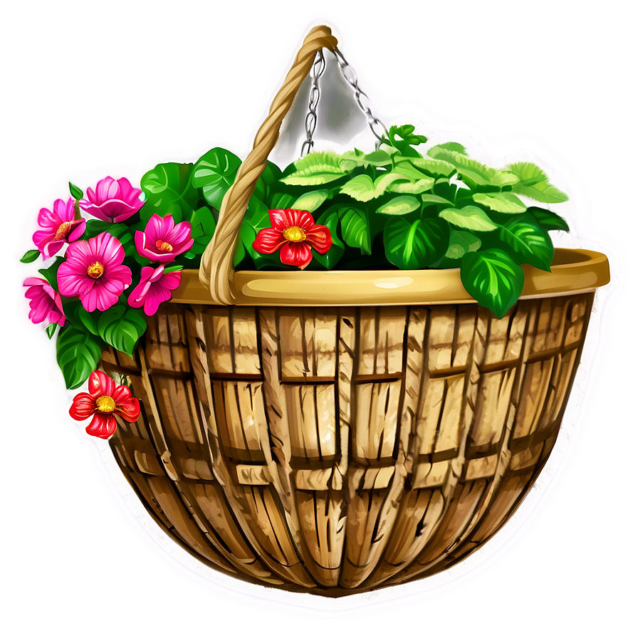 Hanging Basket Png 05242024 PNG Image