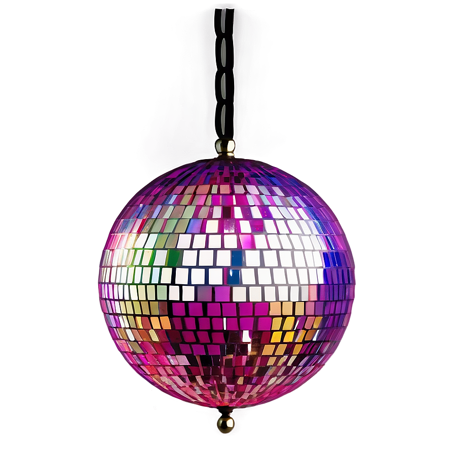 Hanging Disco Ball PNG Image