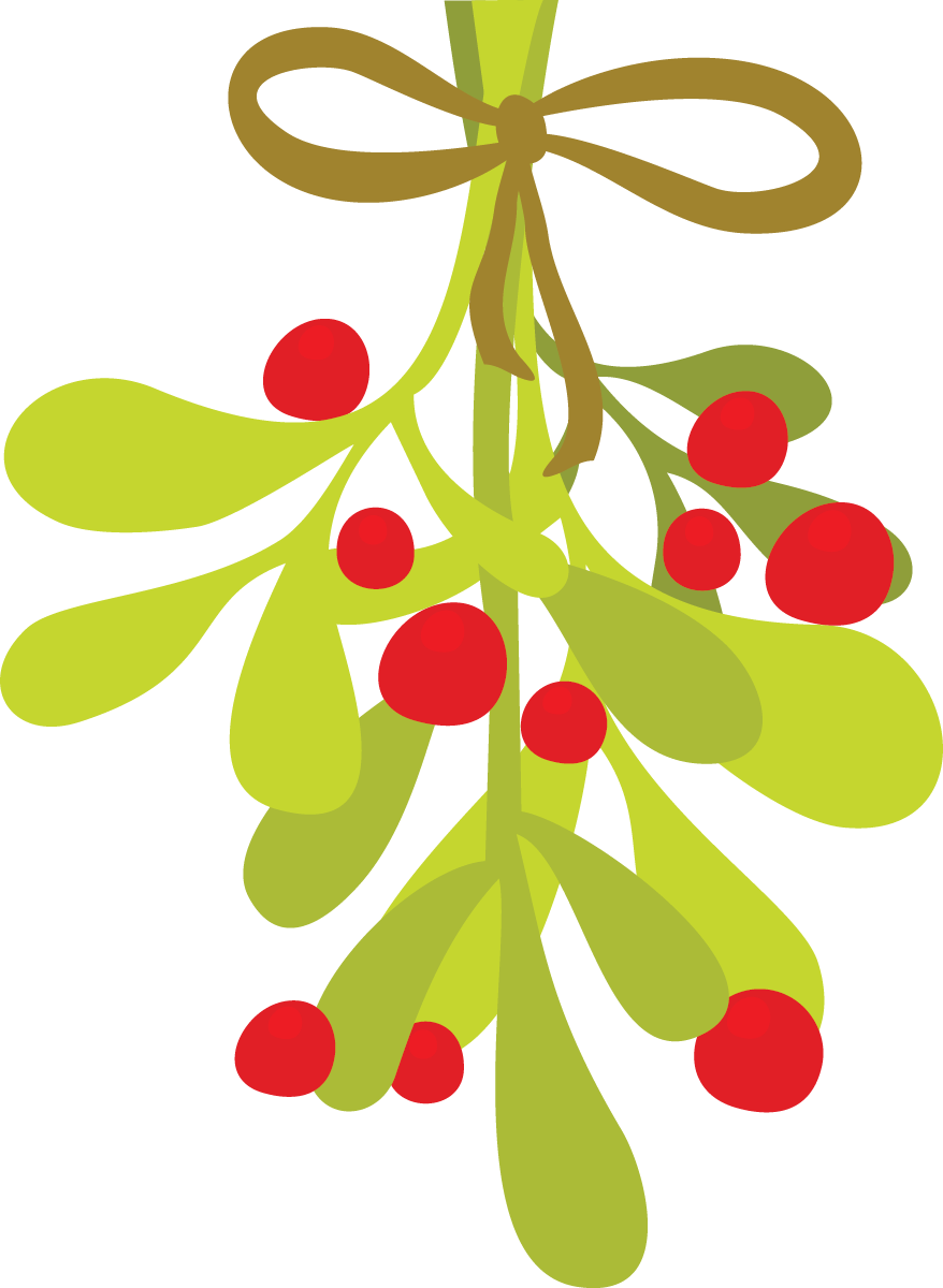 Hanging Mistletoe Illustration PNG Image