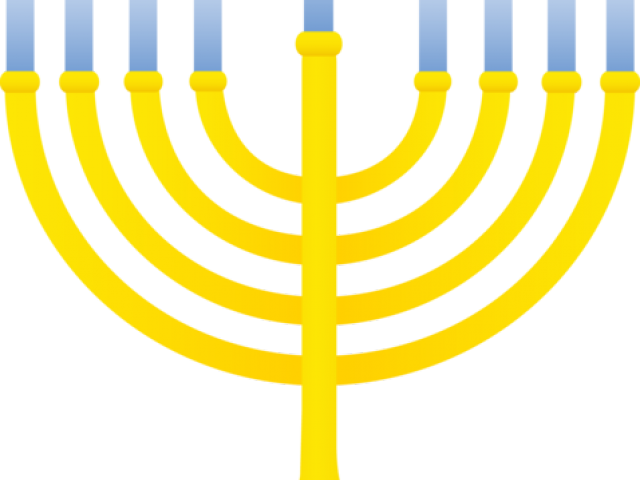 Hanukkah Menorah Illustration PNG Image