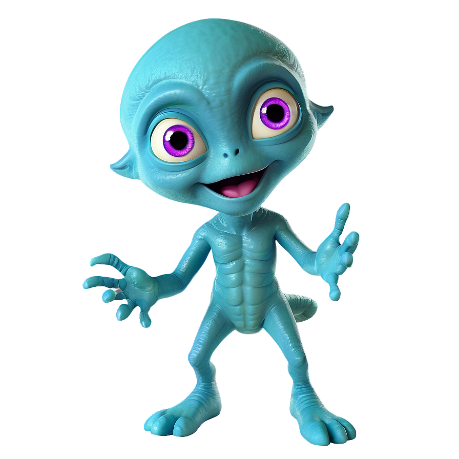 Happy Alien Cartoon Png 72 PNG Image