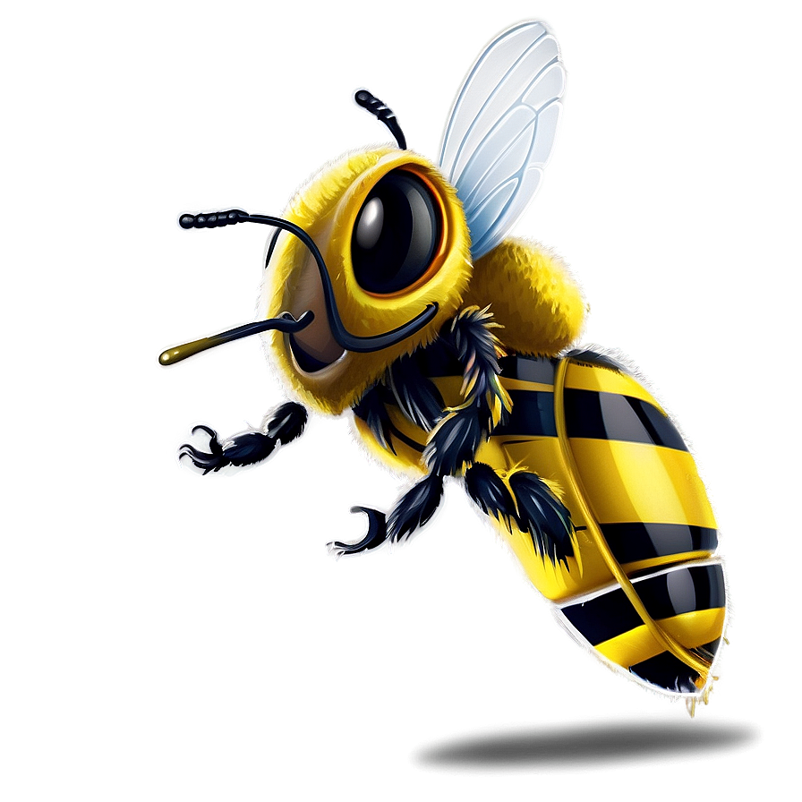 Happy Bee Png Heo41 PNG Image