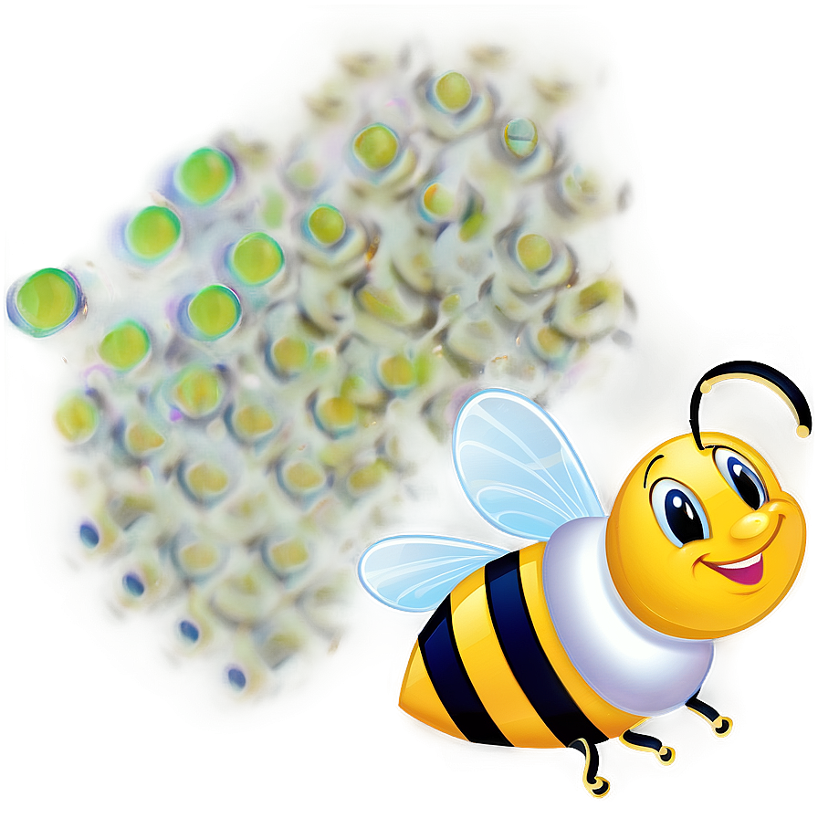 Happy Bee Png Vyy PNG Image