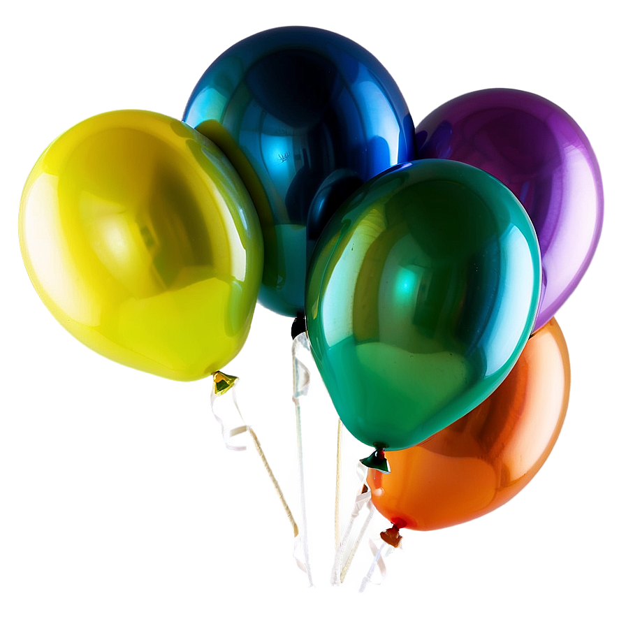 Happy Birthday Balloon Bouquet Png Ogd PNG Image