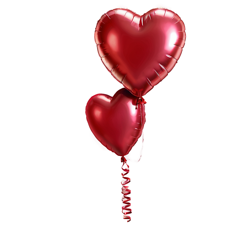 Happy Birthday Heart Balloon Png Yha PNG Image