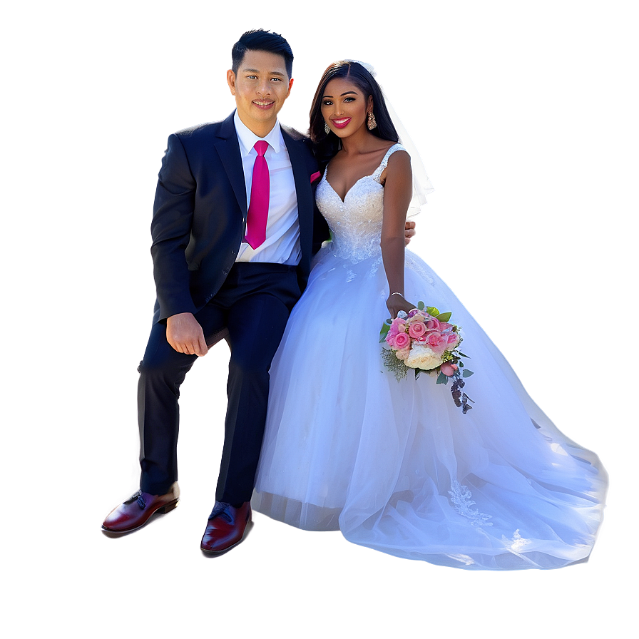 Happy Bride And Groom Png 45 PNG Image