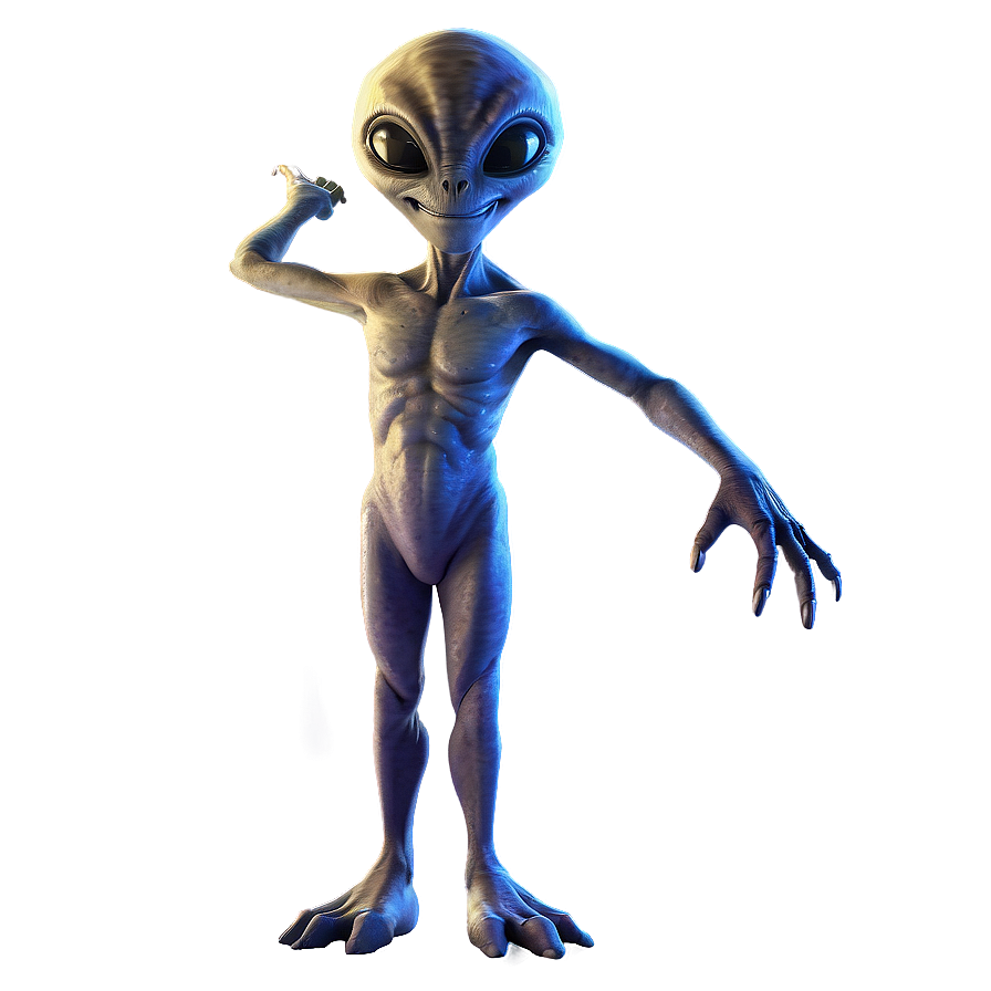 Happy Cartoon Alien Png Uqw70 PNG Image