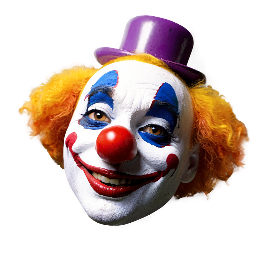 Happy Clown Face Png Hel62 PNG Image