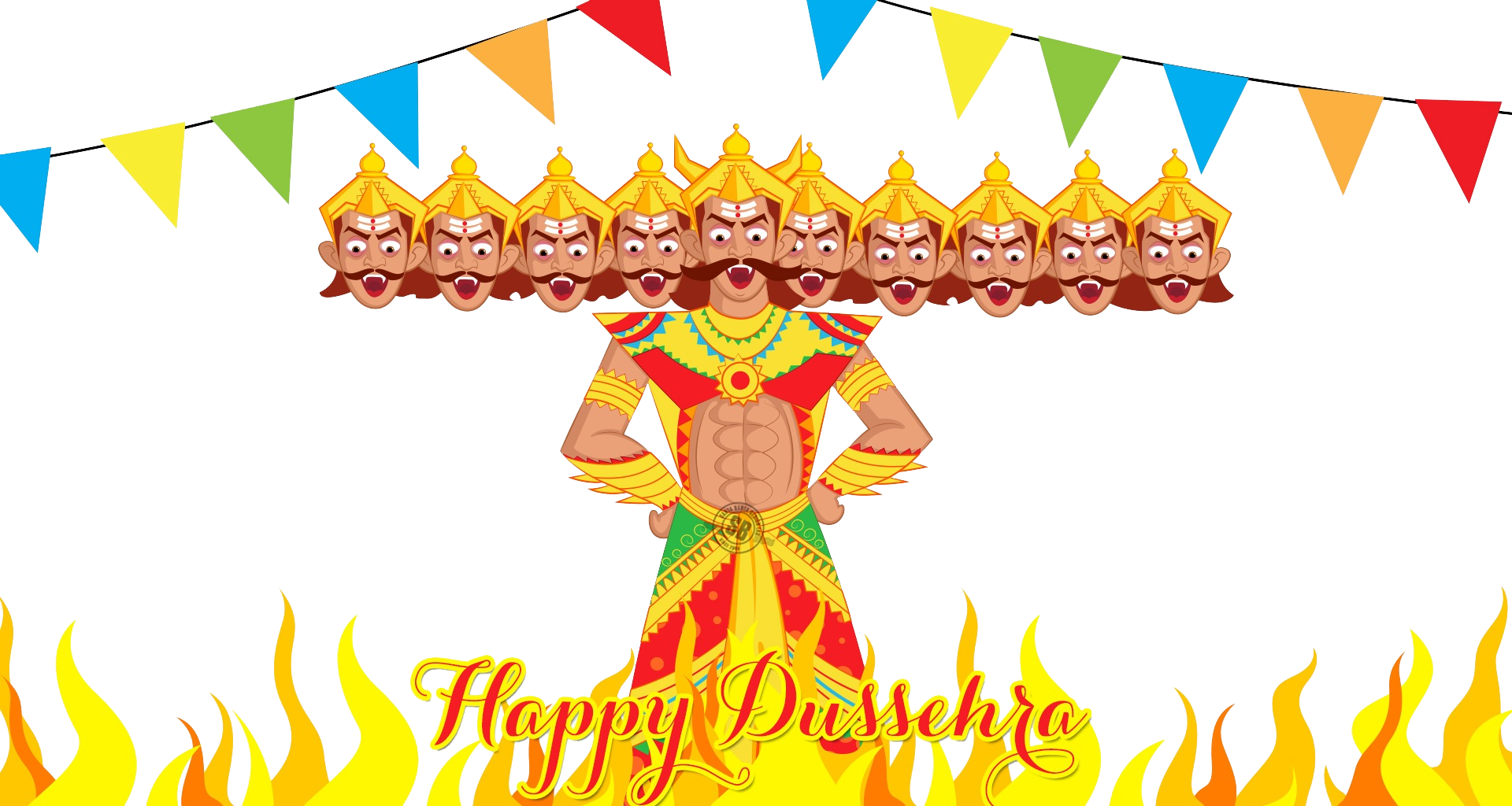 Happy Dussehra Festival Celebration PNG Image