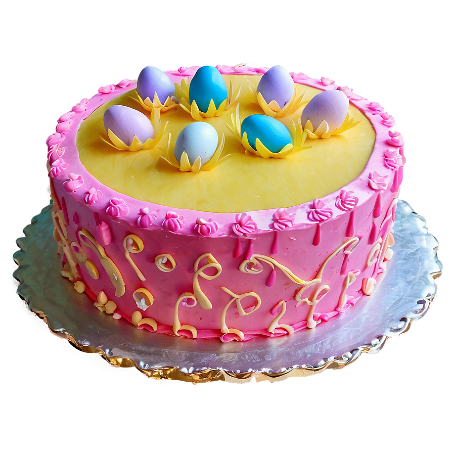 Happy Easter Cake Png 05232024 PNG Image