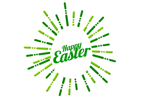 Happy Easter Egg Celebration PNG Image