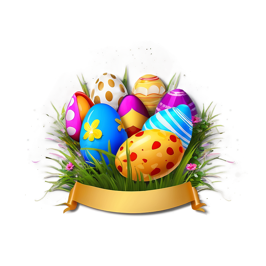 Happy Easter Greeting Card Png 45 PNG Image