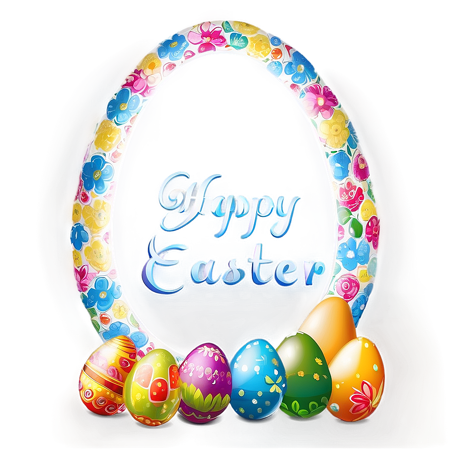 Happy Easter Text Png 85 PNG Image