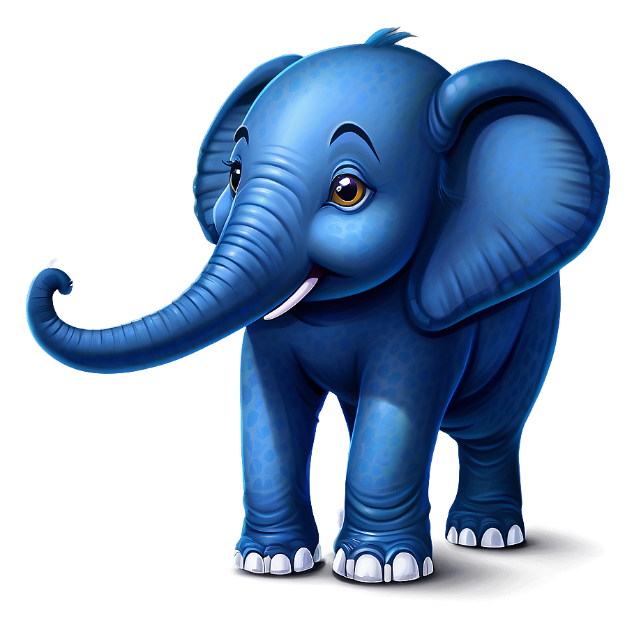 Happy Elephant Cartoon Png Hek33 PNG Image