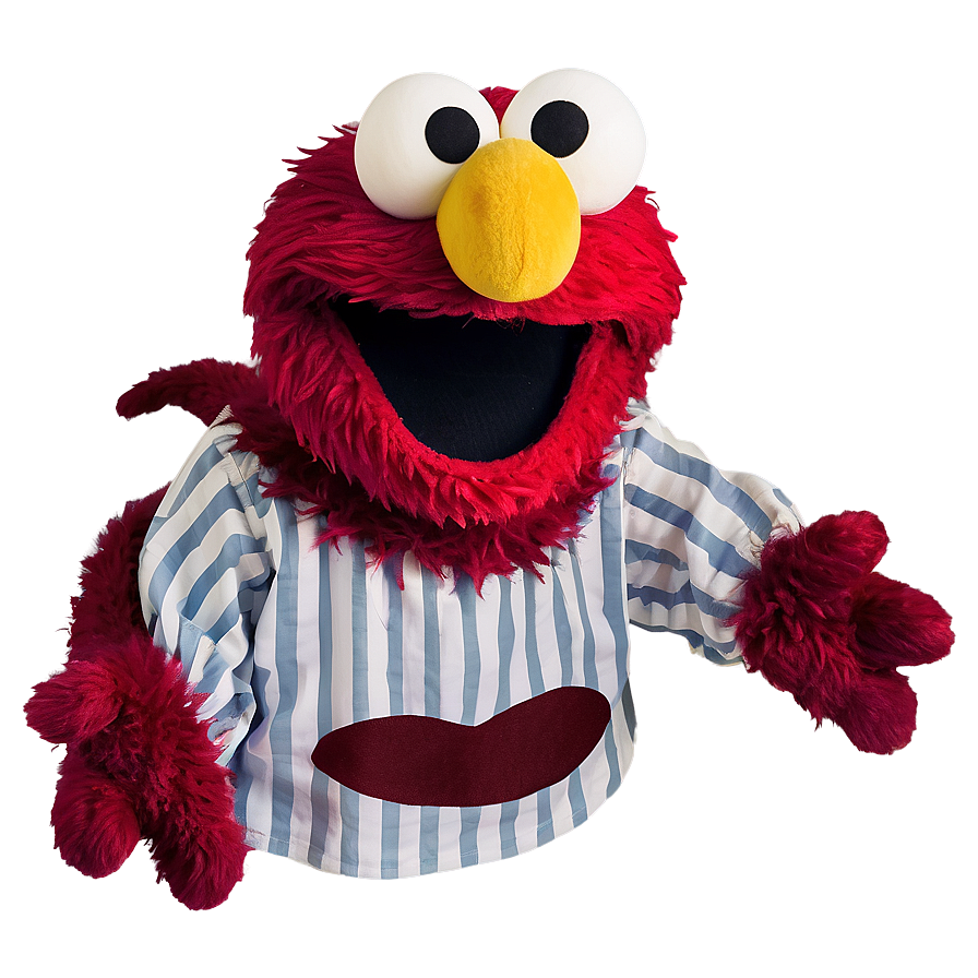 Happy Elmo Face Design Png 06212024 PNG Image