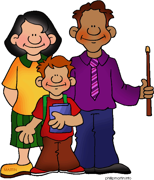 Happy Family Cartoon PNG Image