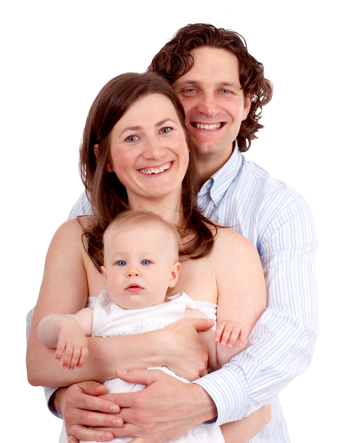 Happy Family Portrait PNG Image