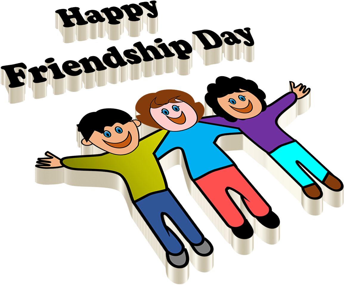 Happy Friendship Day Celebration PNG Image