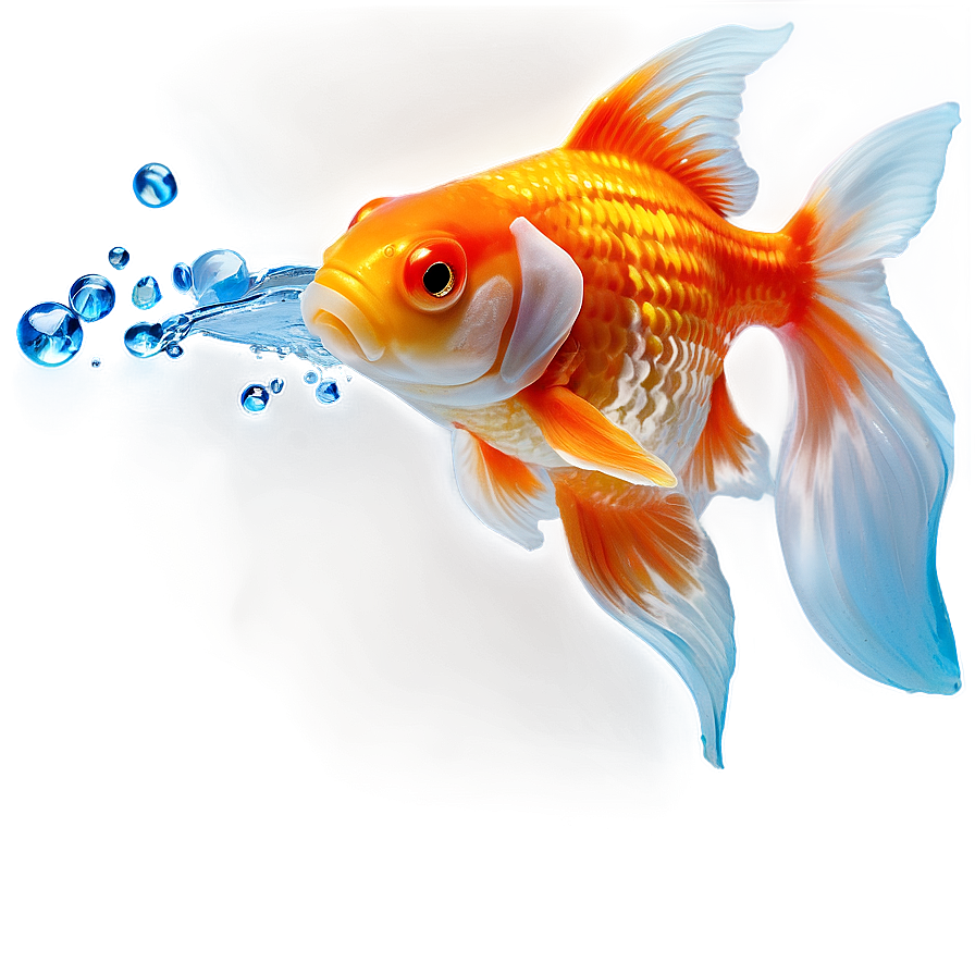 Happy Goldfish Png Aeb PNG Image