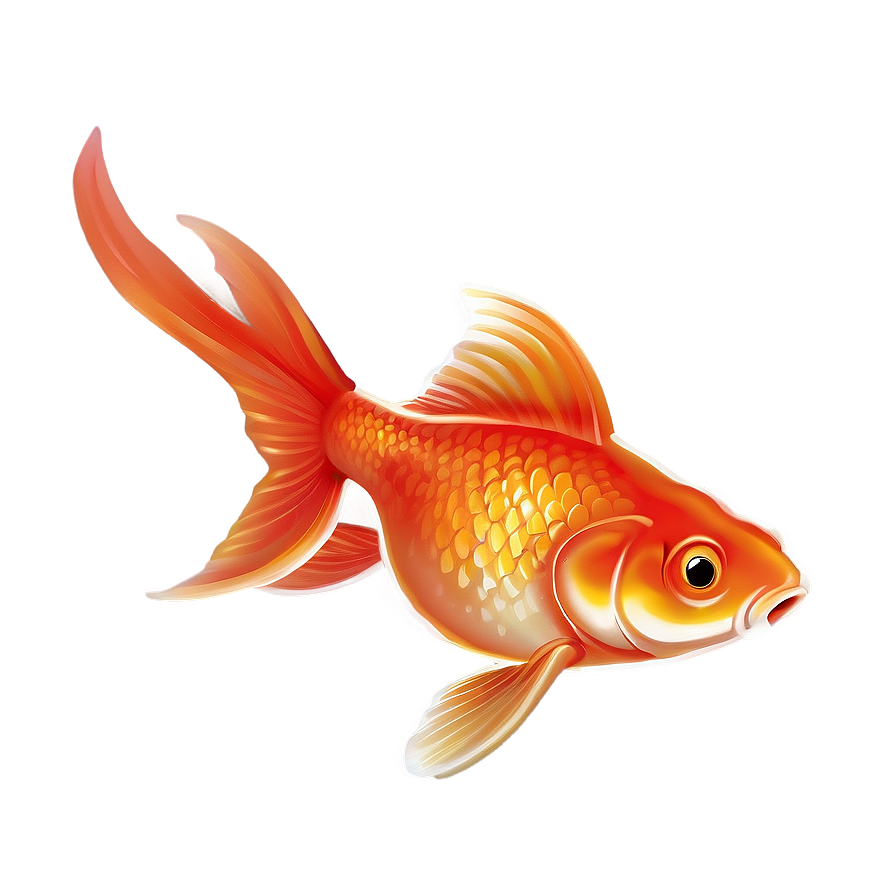 Happy Goldfish Png Ijr57 PNG Image