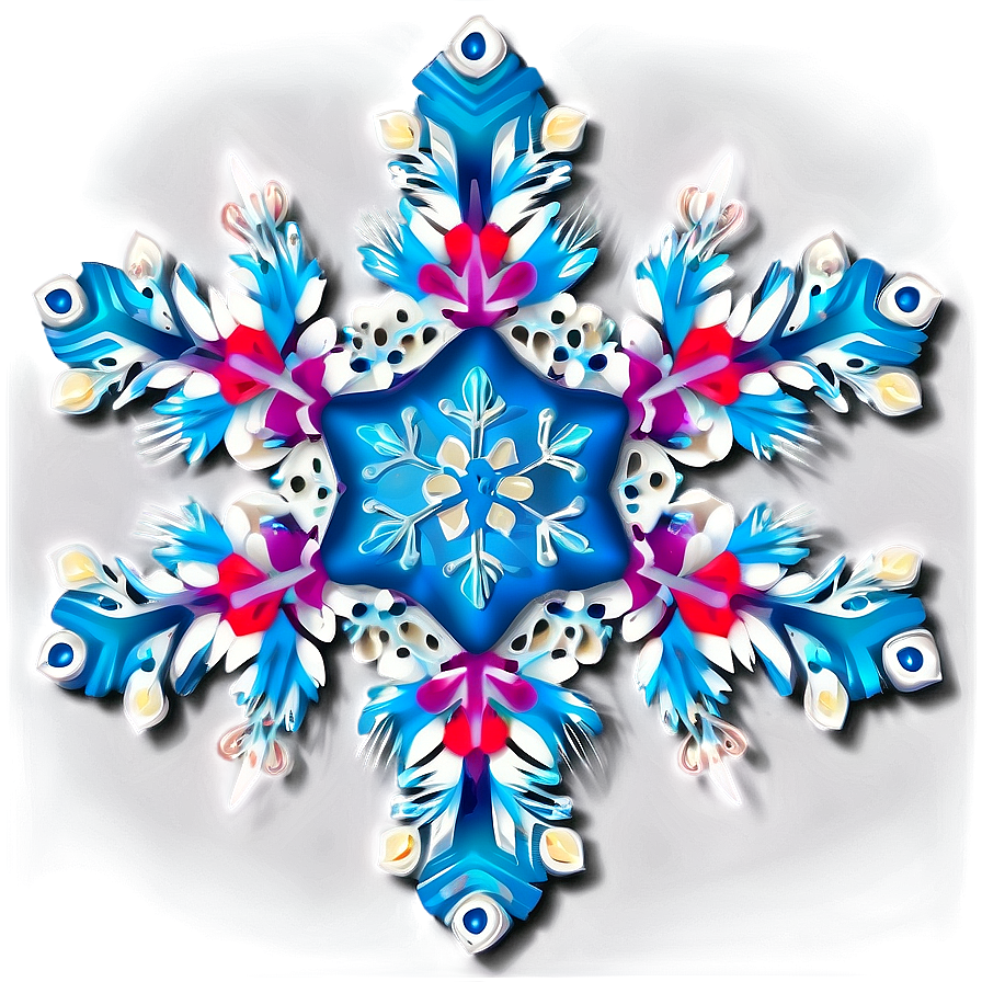 Happy Holidays Snowflake Design Png 62 PNG Image