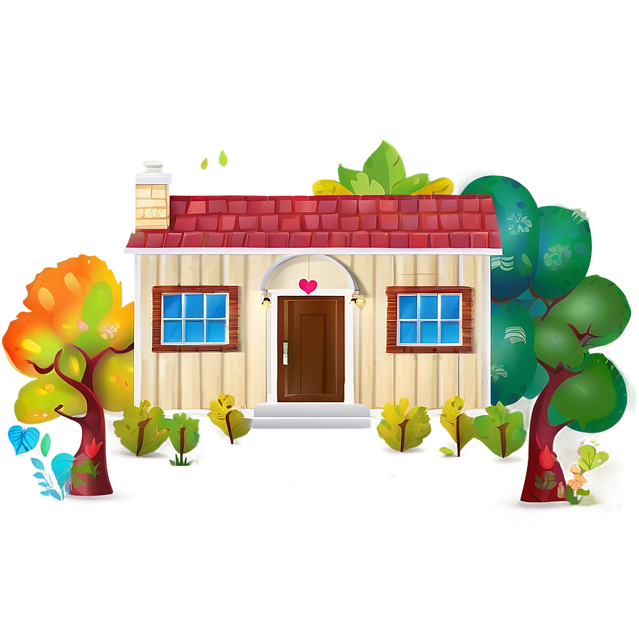 Happy Home Family Clipart Png 13 PNG Image