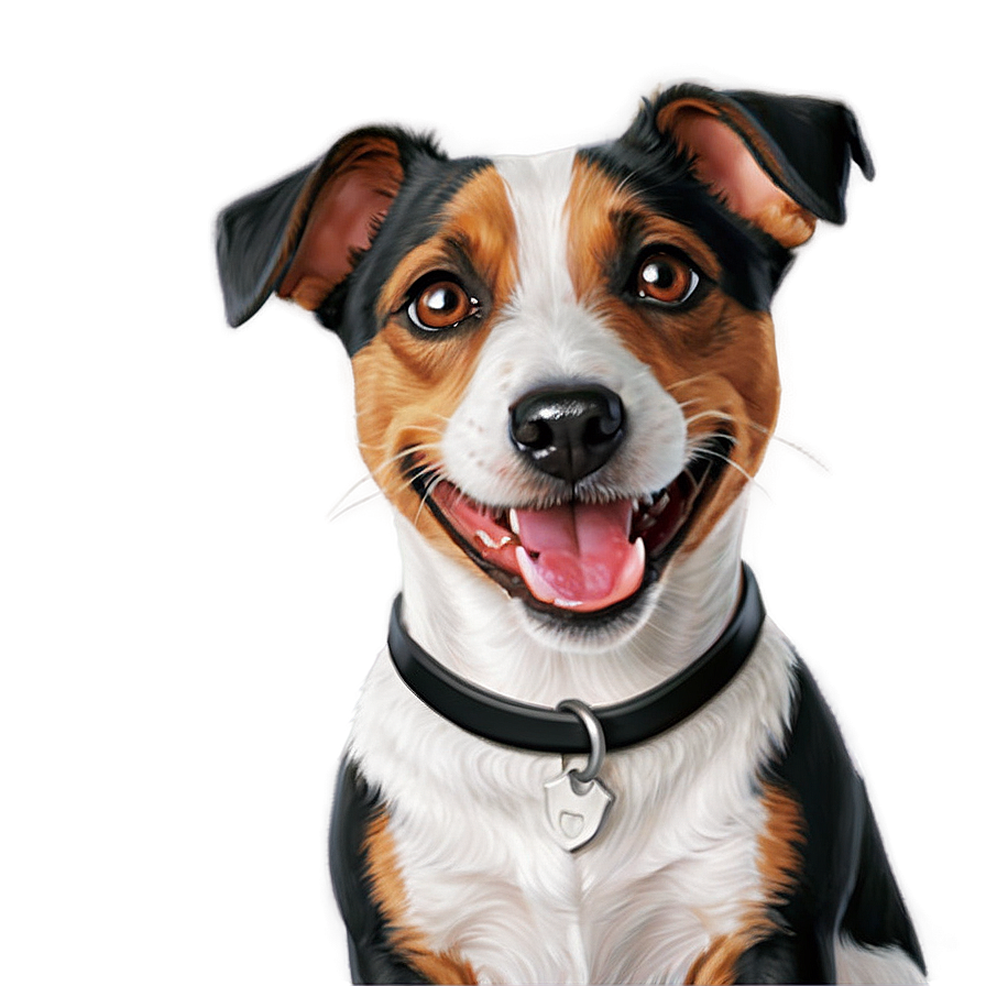 Happy Jack Russell Dog Png Rei52 PNG Image