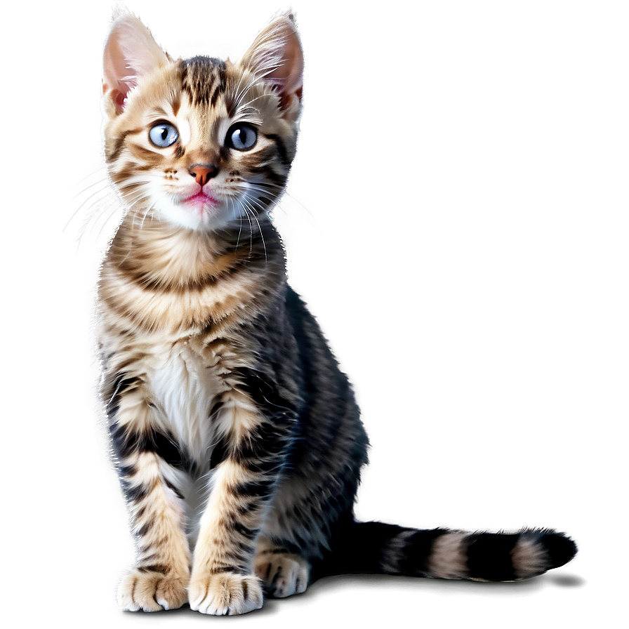 Happy Kitten Graphic Png Frl20 PNG Image