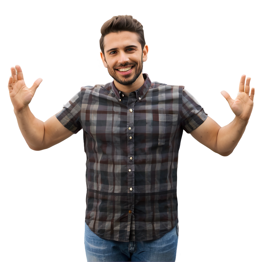 Happy Man B PNG Image