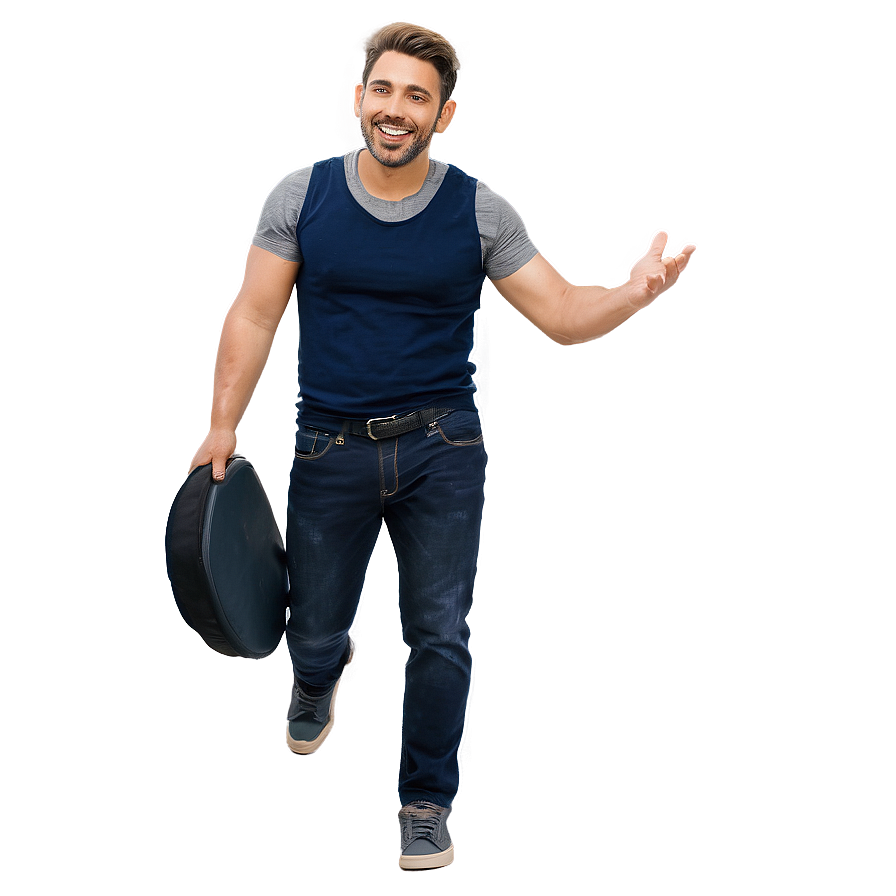 Happy Man C PNG Image