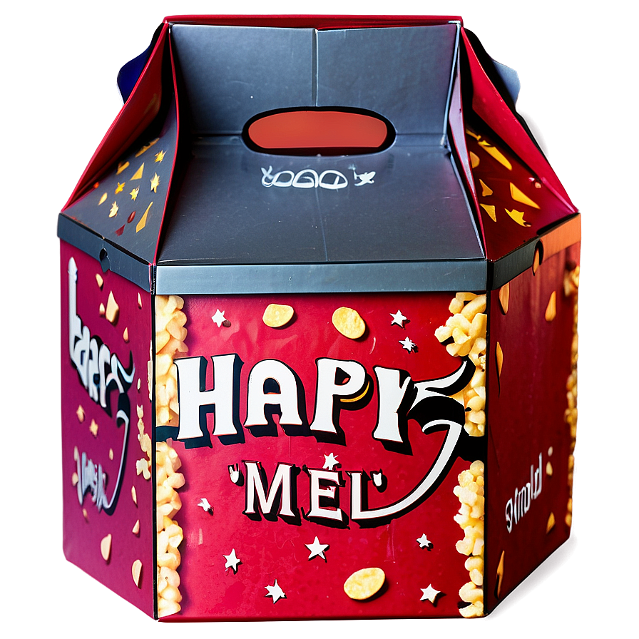 Happy Meal Box Clipart Png Vds50 PNG Image