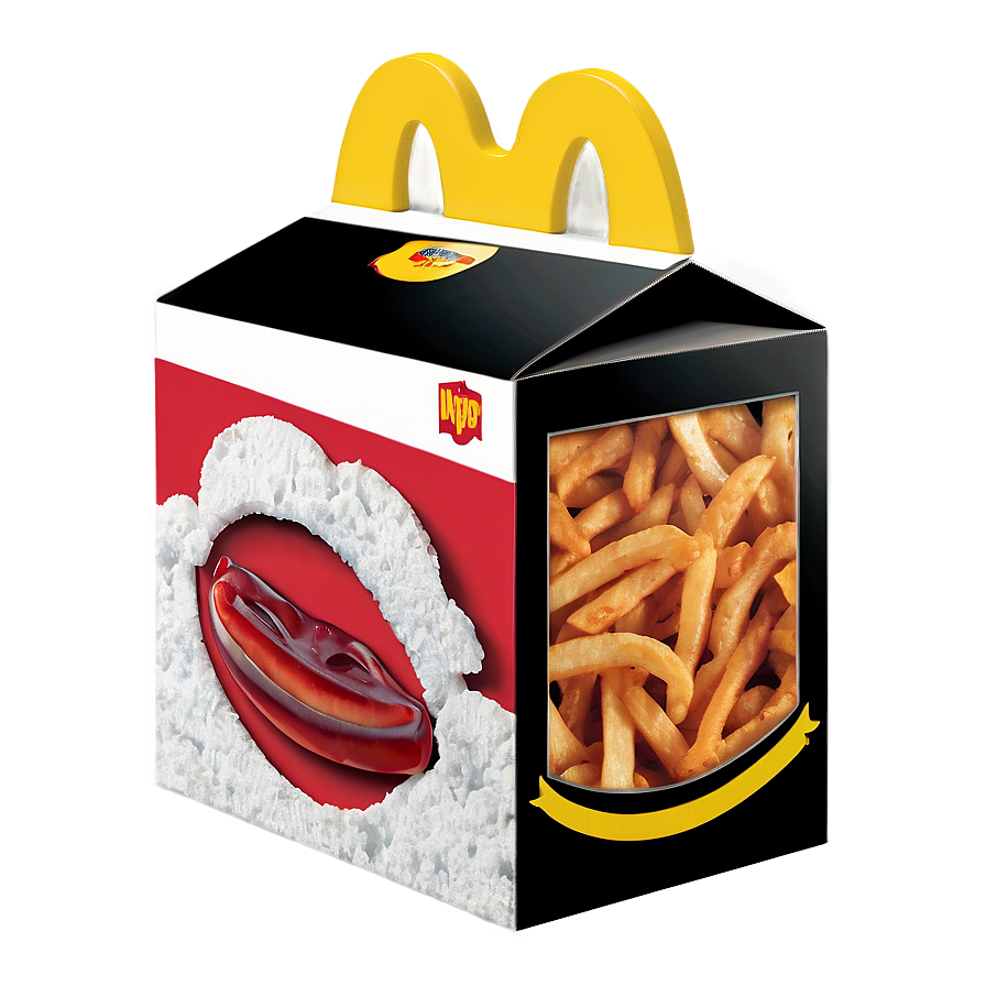 Happy Meal Box Design Png Qjl PNG Image