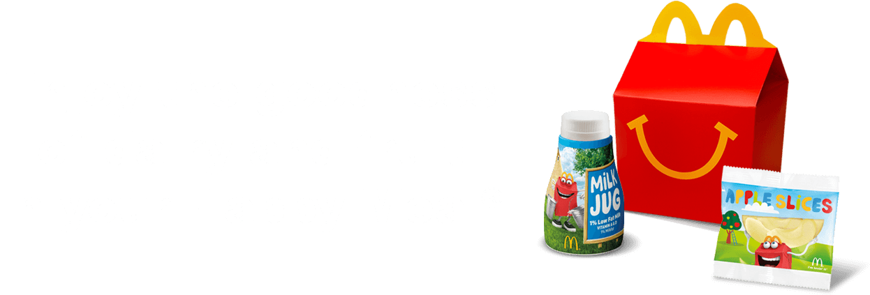 Happy Meal Dairy Fruit Options PNG Image