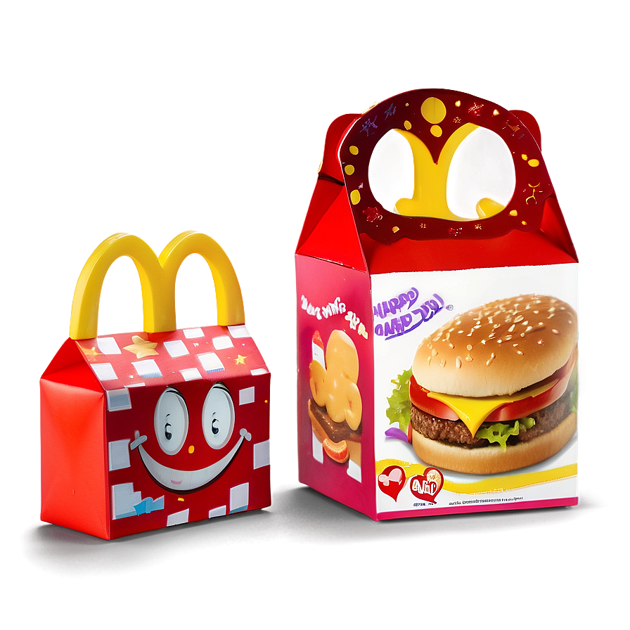 Happy Meal Set Png Onv PNG Image