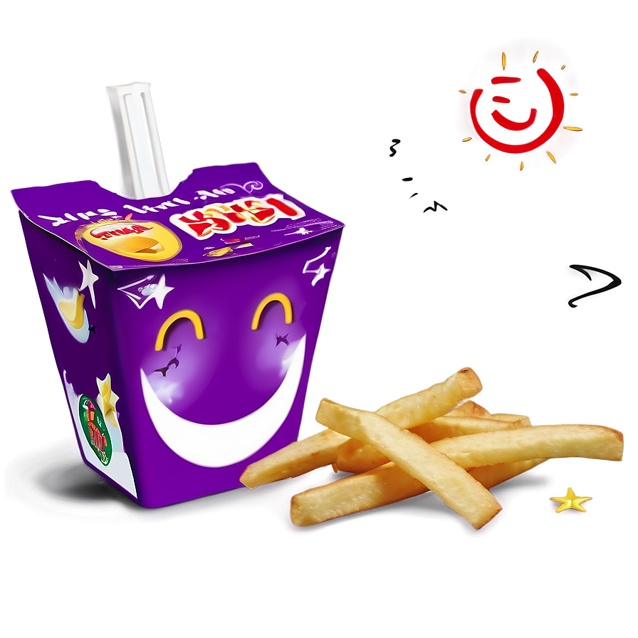 Happy Meal With Fries Png Upw16 PNG Image