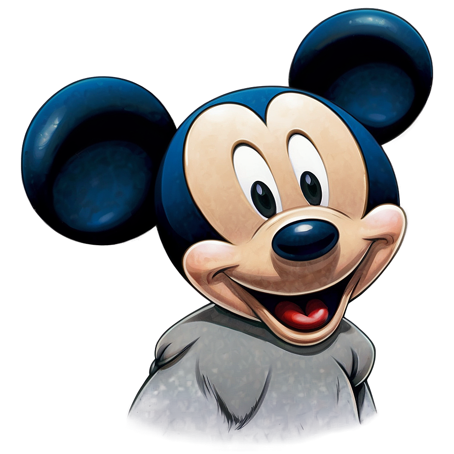 Happy Mickey Mouse Character Png Ptl PNG Image