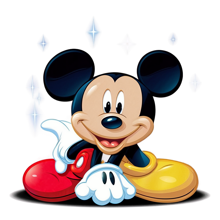 Happy Mickey Mouse Graphic Png Tvs PNG Image