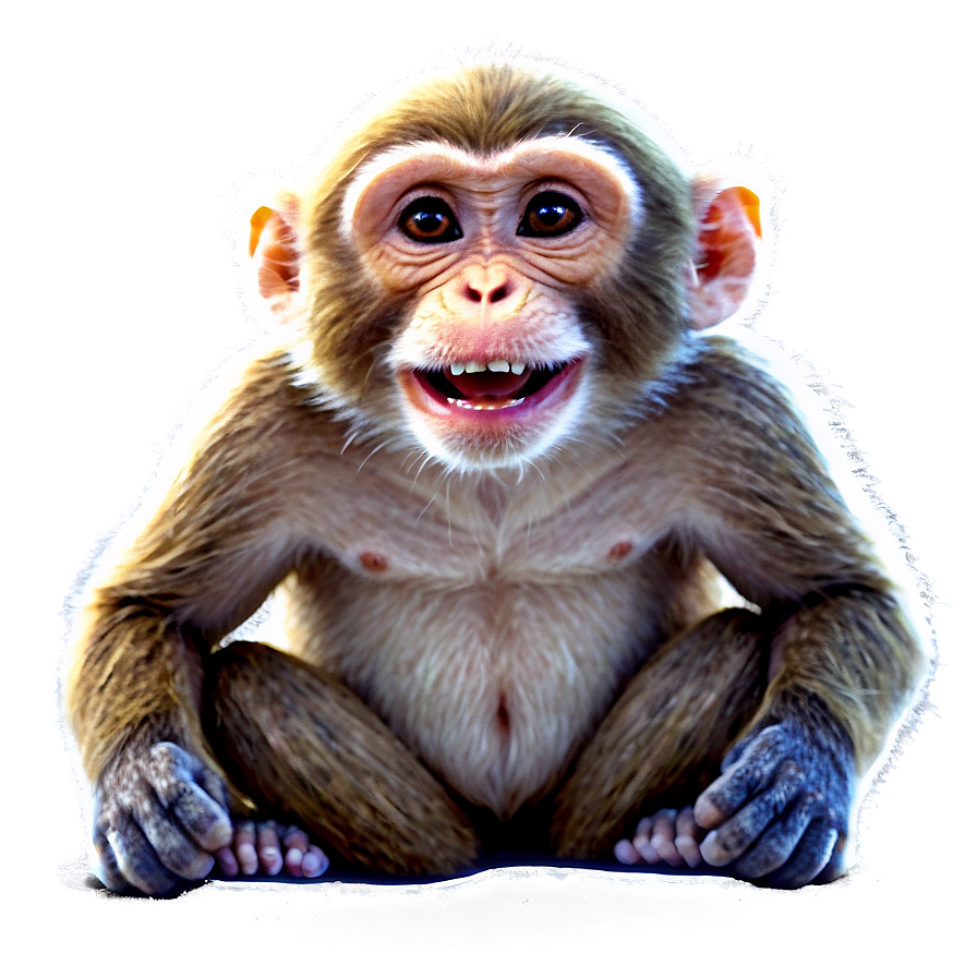 Happy Monkey Png Lba PNG Image