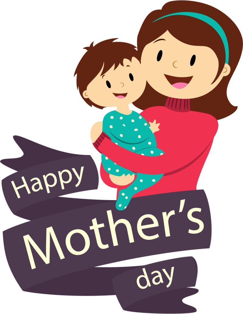 Happy Mothers Day Celebration PNG Image