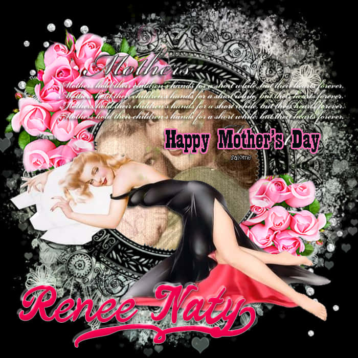 Happy Mothers Day Renee Naty Graphic PNG Image