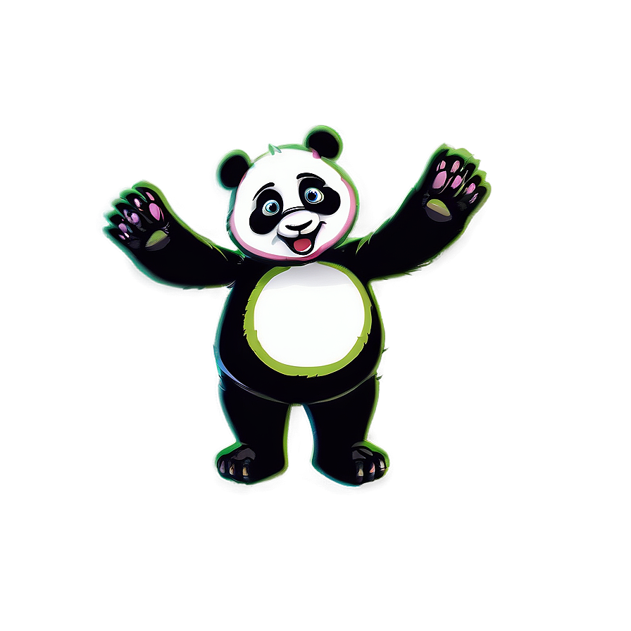 Happy Panda Animation Png Uwd49 PNG Image