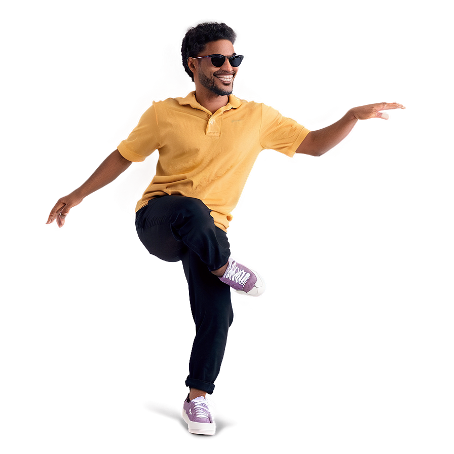 Happy Person Dancing Png Ise27 PNG Image