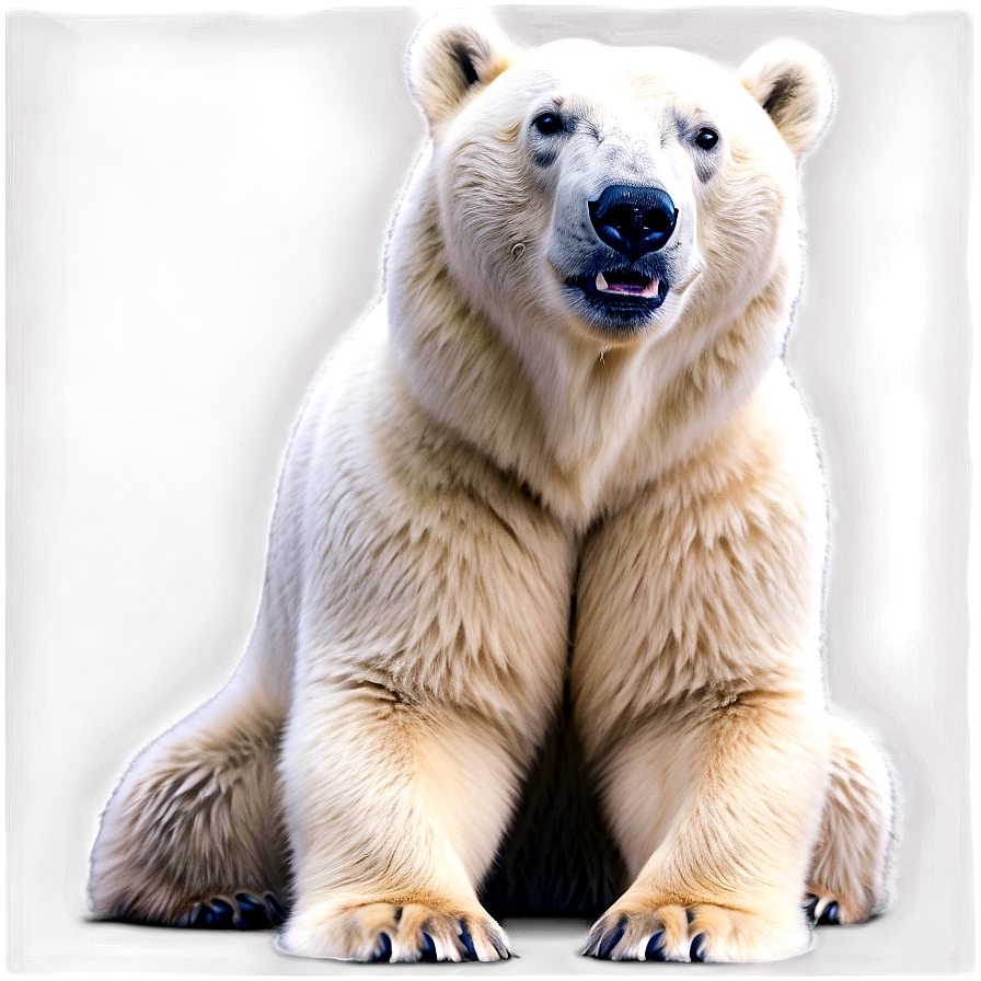 Happy Polar Bear Png 05062024 PNG Image