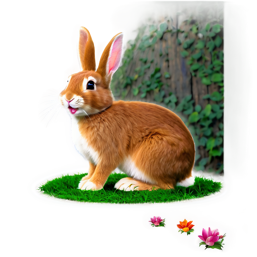 Happy Rabbit Png Vke11 PNG Image