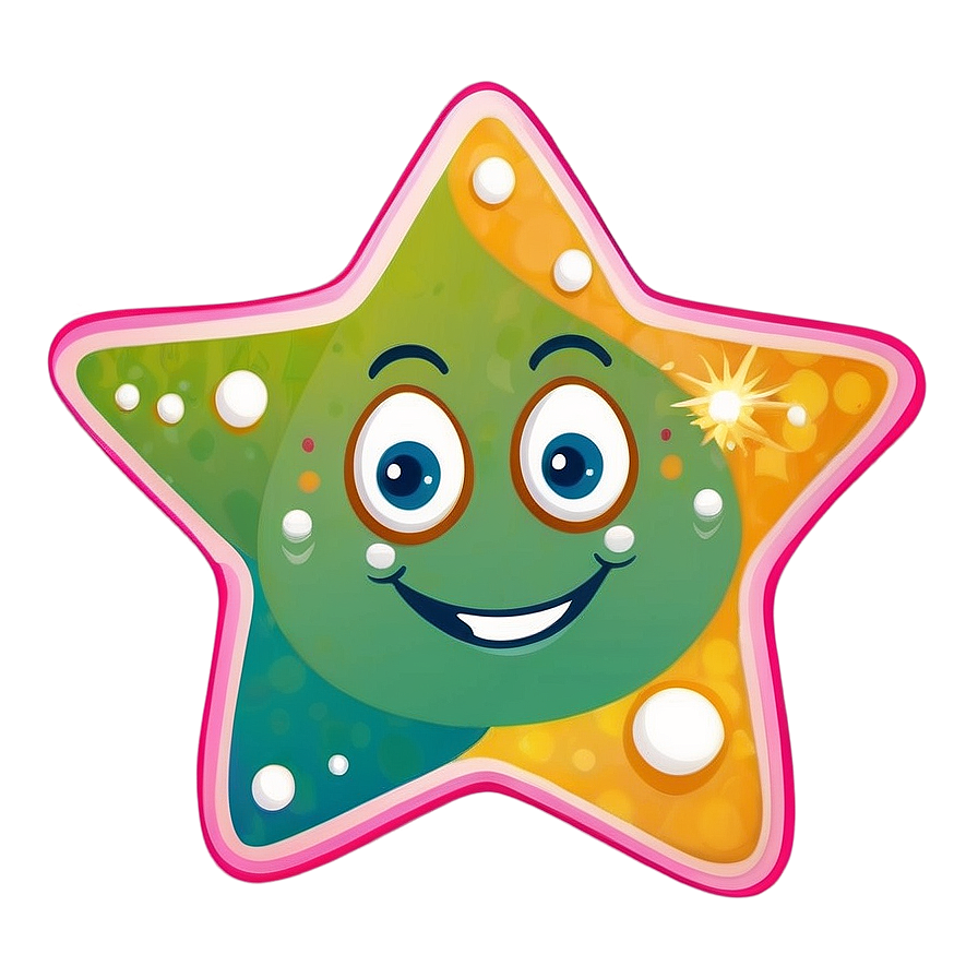 Happy Star Illustration Png 05062024 PNG Image