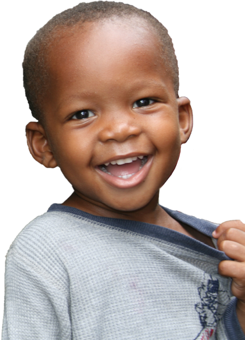 Happy Toddler Smiling Portrait PNG Image